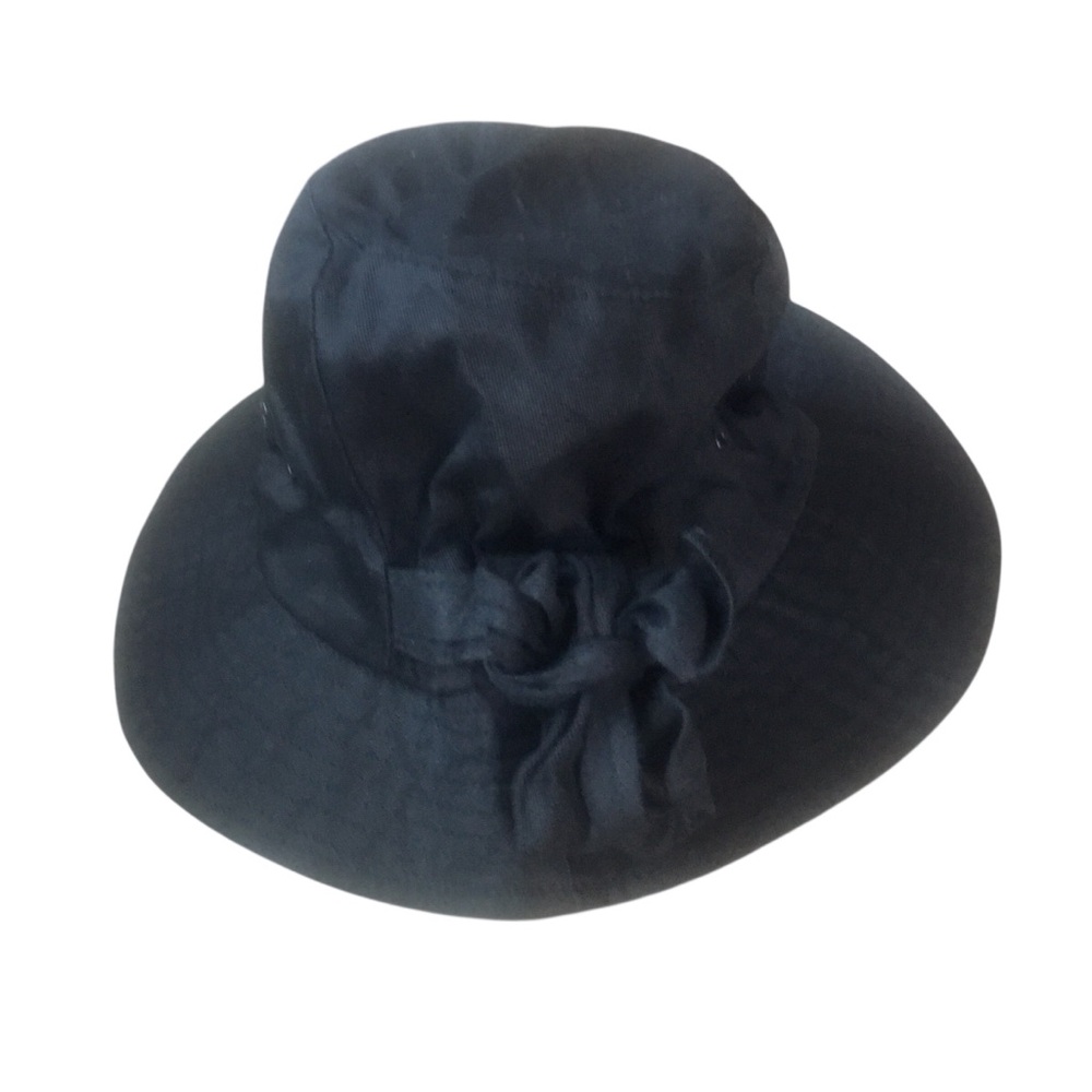Betmar New York Elegant Cotton Black Women's Hat